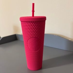 STARBUCKS Cold Cup Studded Matte
RUBY RED PH NWT